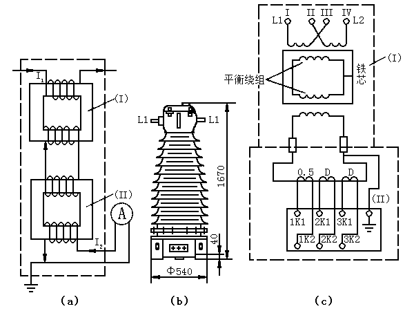 L—110型串級式電(diàn)流互感器(qì)